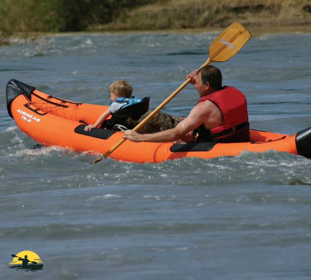 Airhead Montana Two Person Fishing Kayak