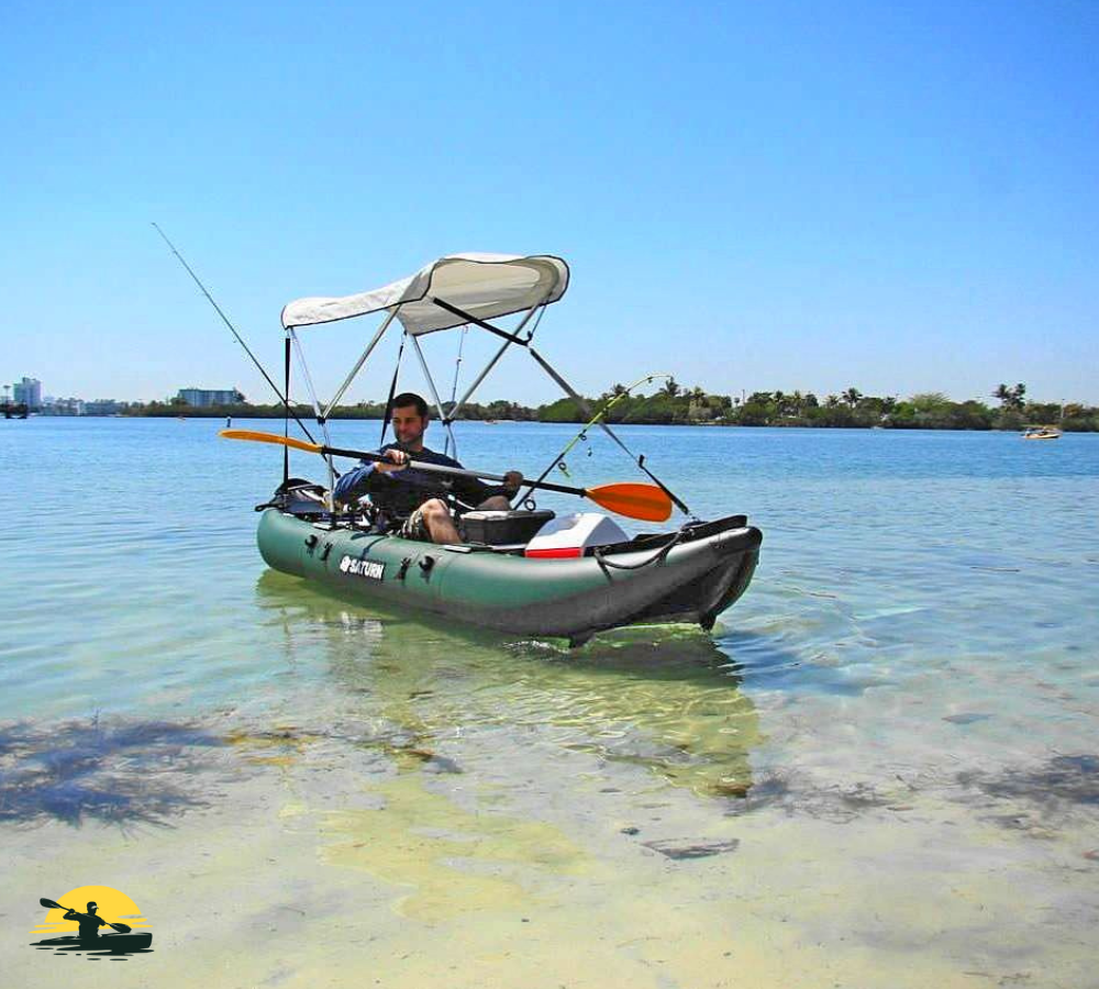 Saturn 13' Pro-Angler Fishing Inflatable Kayak