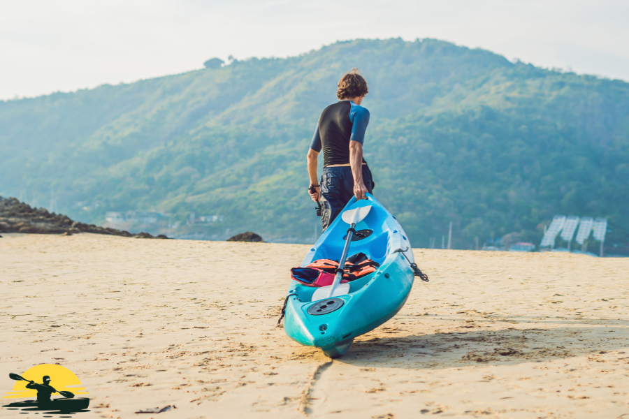 Dragging a Kayak