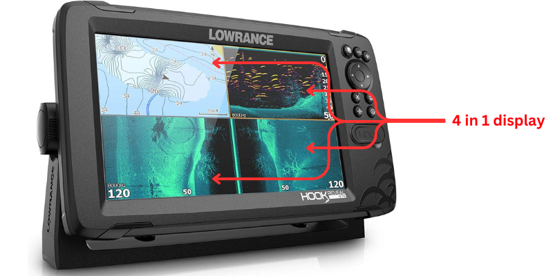 Lowrance HOOK Reveal 9 TripleShot