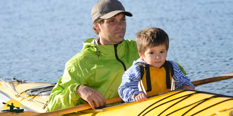 kayaking with a baby
