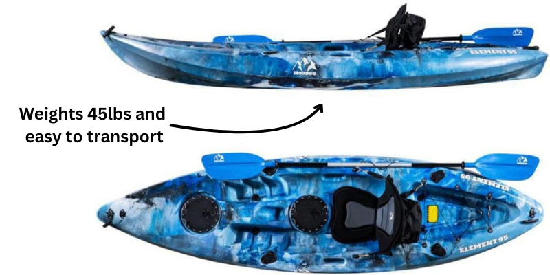 Hoodoo Element 95 Kayak Sit On Top