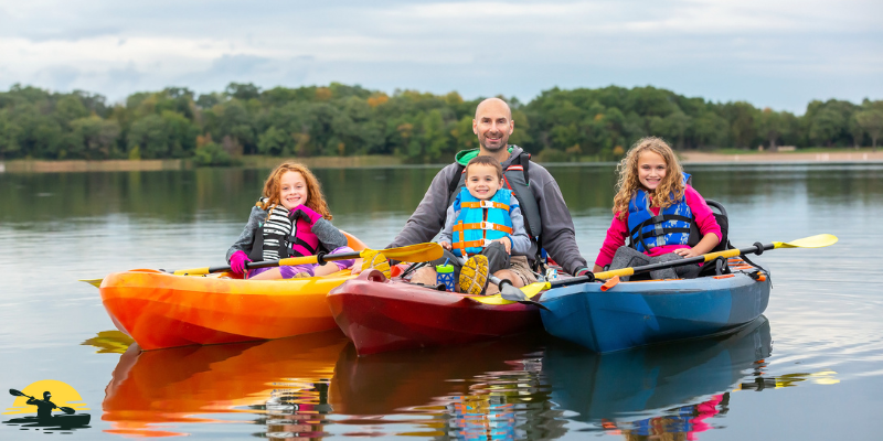 kayaking with a baby