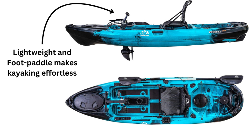 Hoodoo Voyager 100P Pedal Drive Kayak