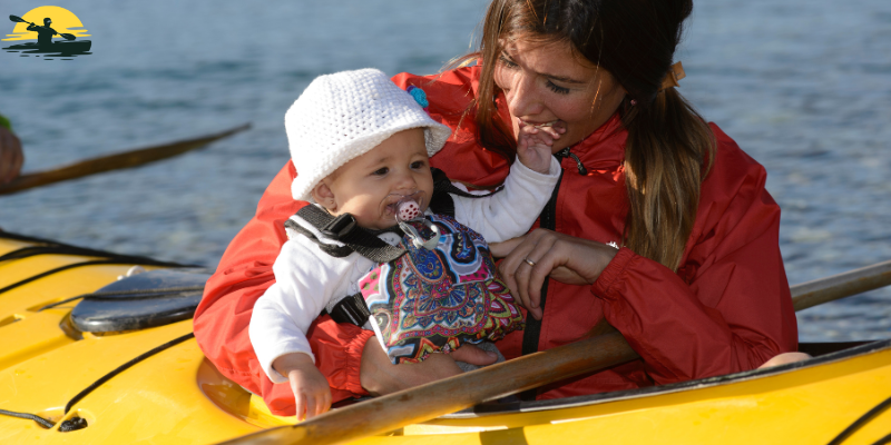 kayaking with a baby