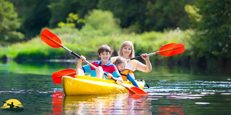 kayaking with a baby