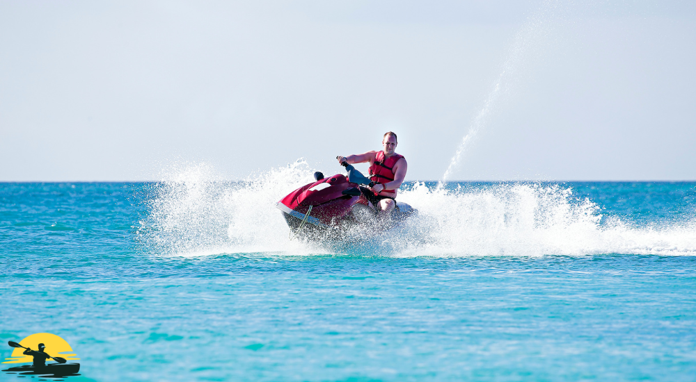 Driving a JetSki