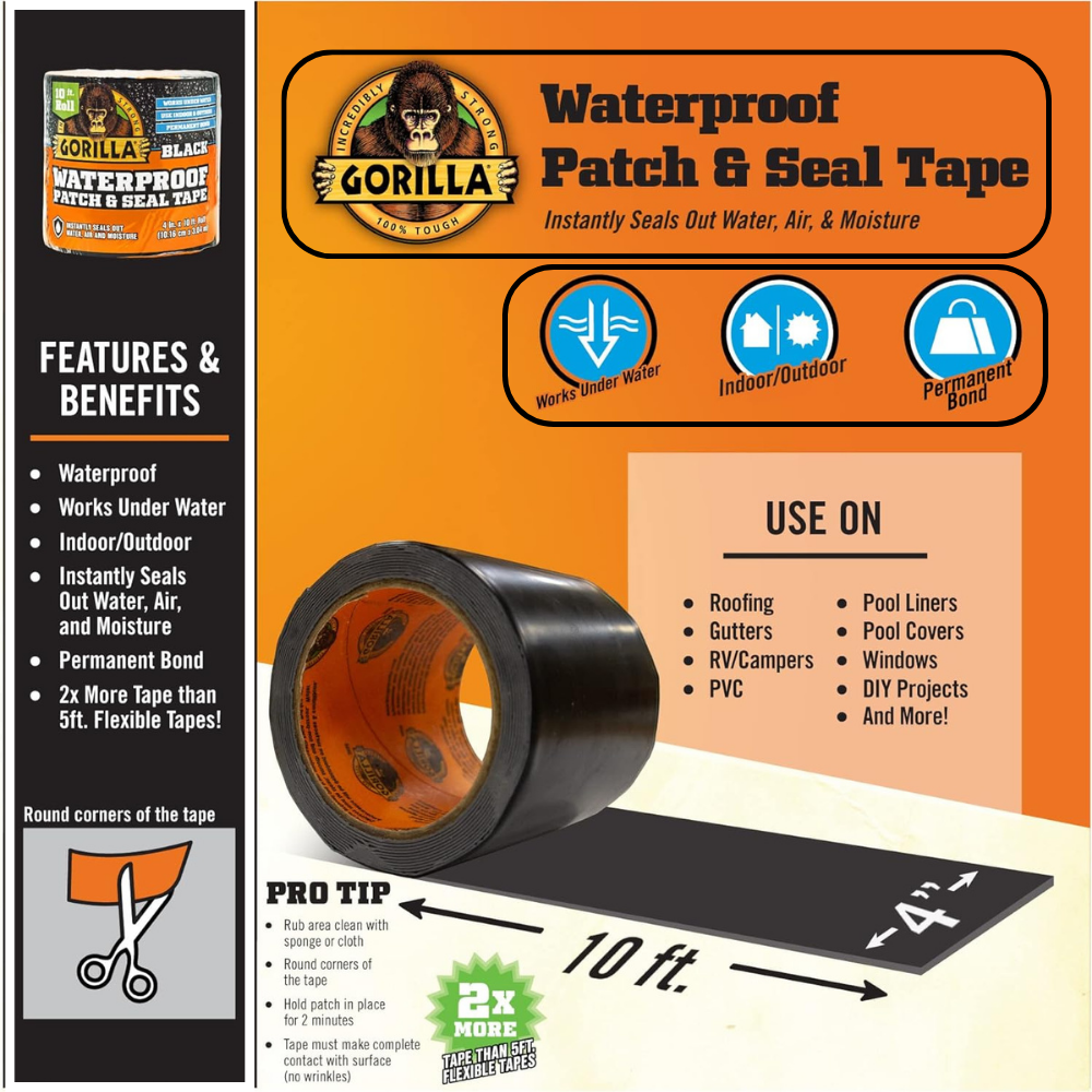 Gorilla Waterproof Flex Tape