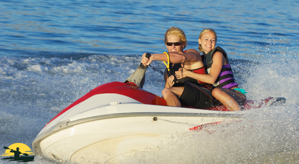 Driving a JetSki