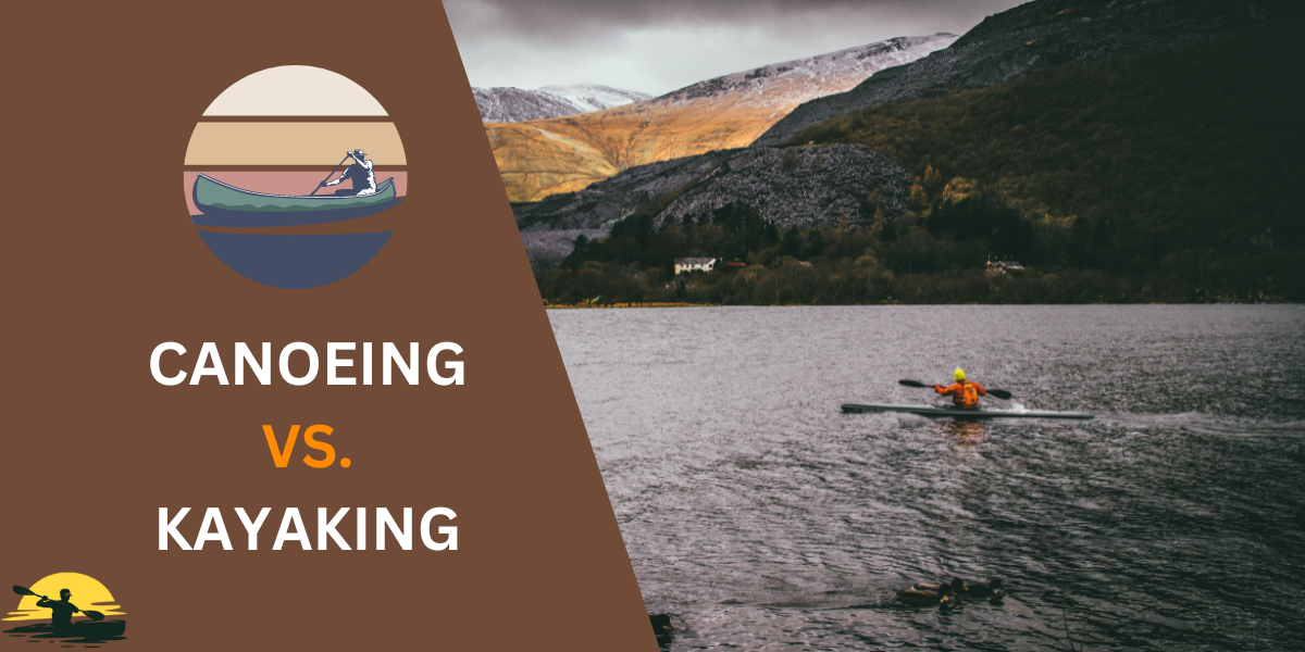 canoeing vs kayaking