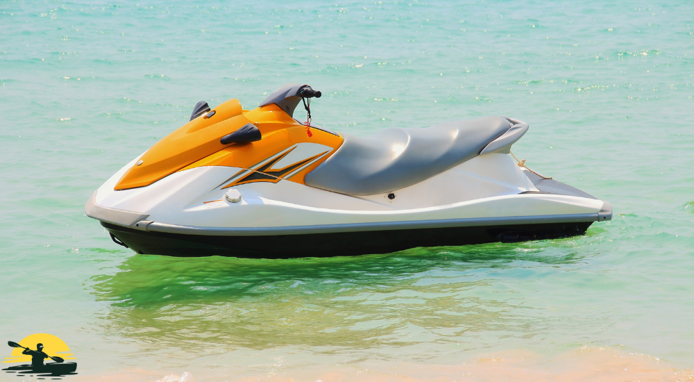 jet ski on the water