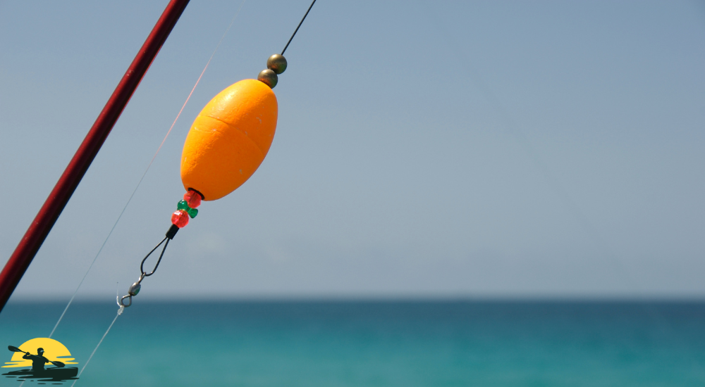 Fishing rod with bobber