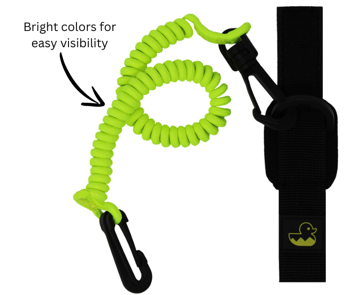 Kayak paddle leash