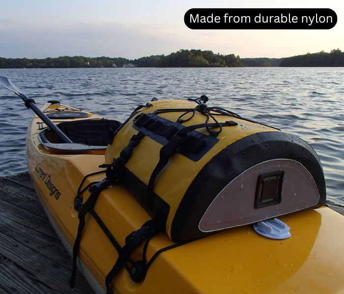 kayak and deck bag