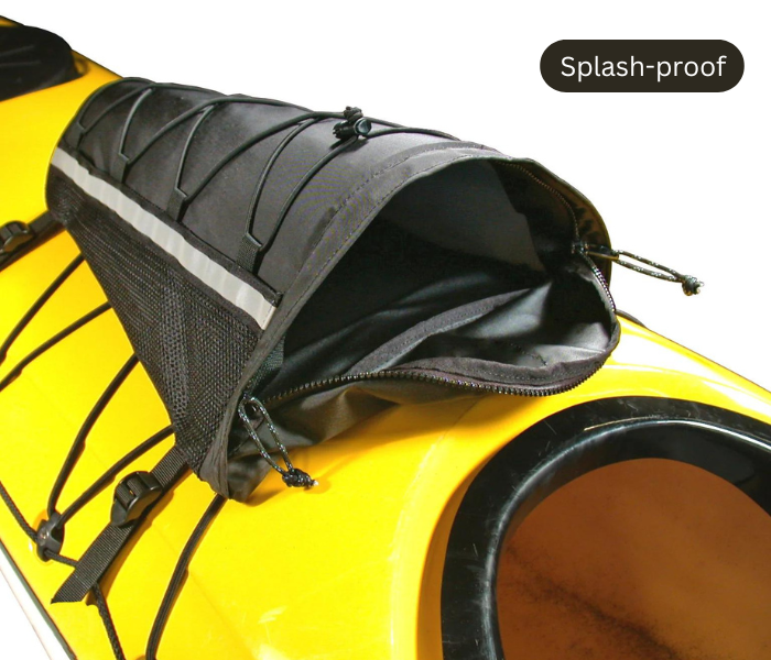 kayak and deck bag