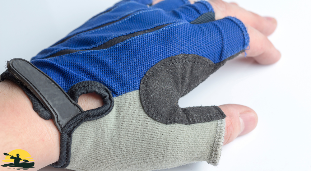 Gloves wearing hand